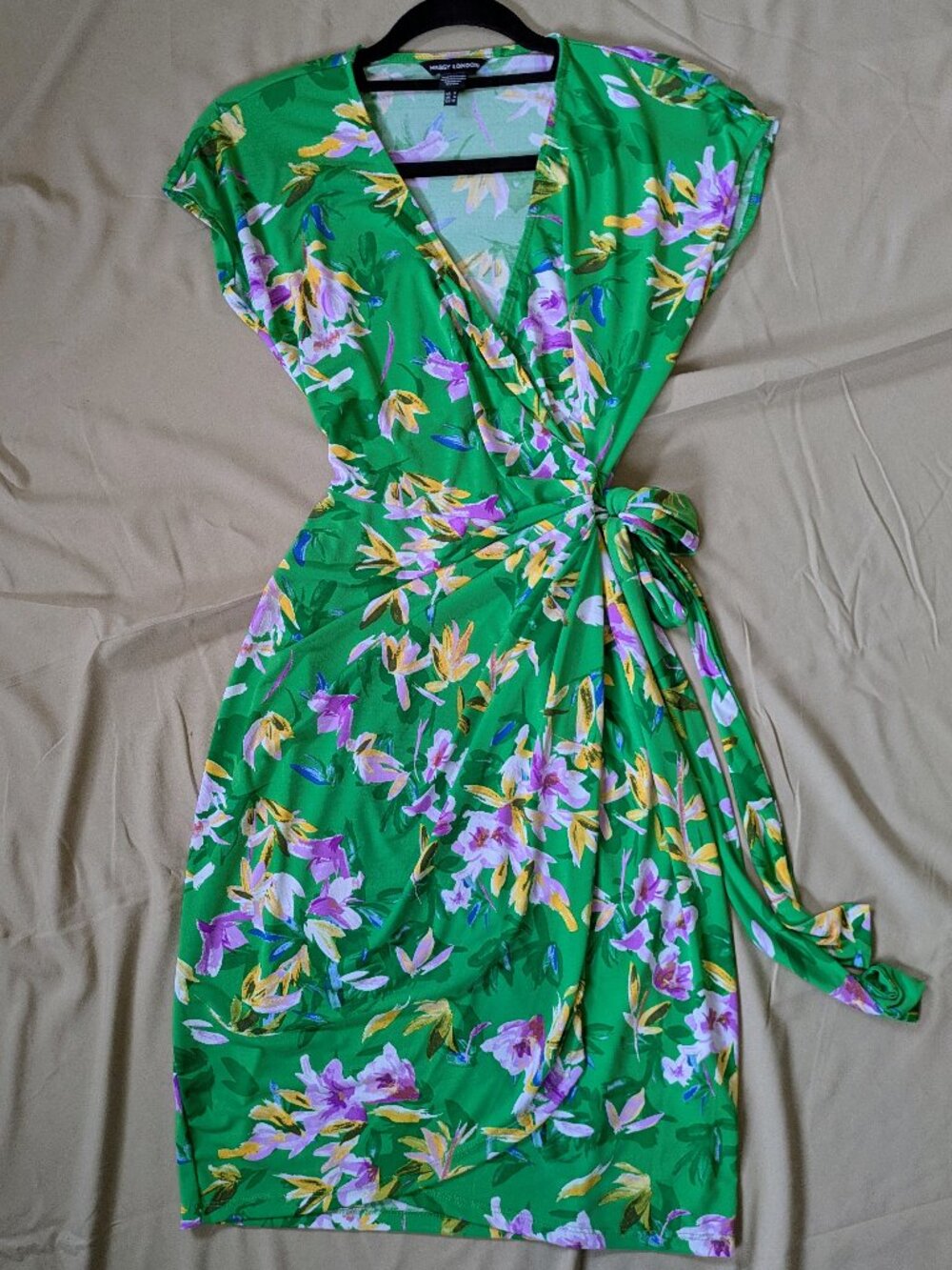 Maggie London Wrap Around Dress